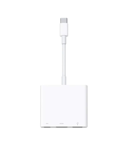 APPLE USB C DIGITAL AV MULTIPORT ADAPTOR MUF82ZM/A