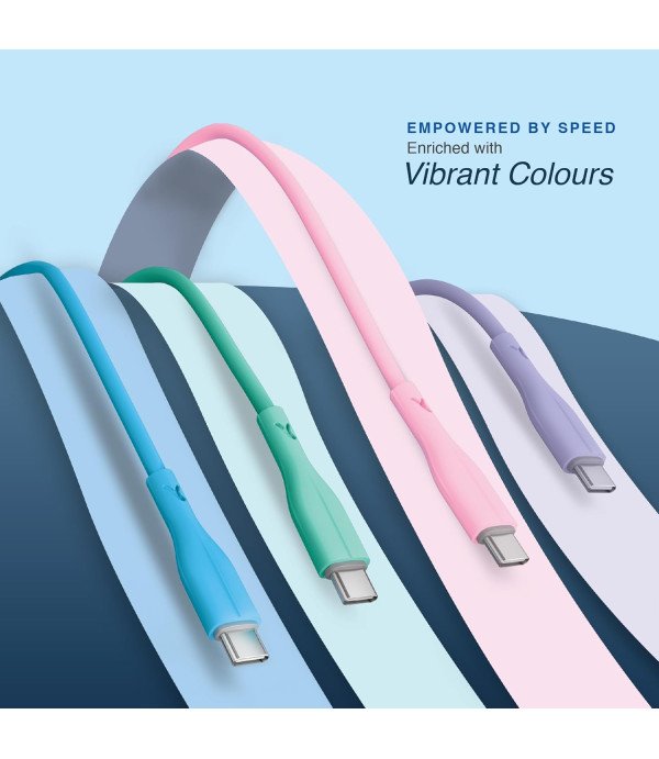 FINGERS MOBILE DATA CABLE COL TYPEC 02