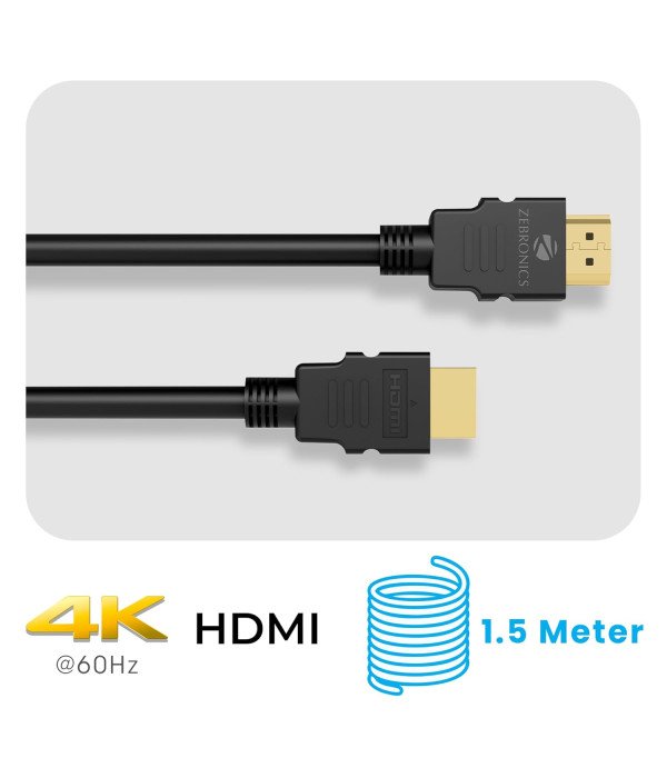 ZEBRONICS HDMI CABLE 1.5 METERS