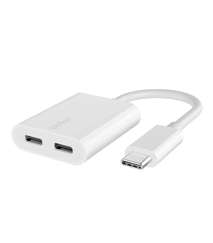 BELKIN ROCK STAR USB-C AUDIO + CHARGER - F7U081BTWH
