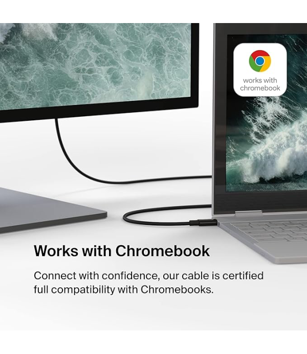 BELKIN USB C HDMI CABLE AVC012BT 2M HDMI 2.1 8K