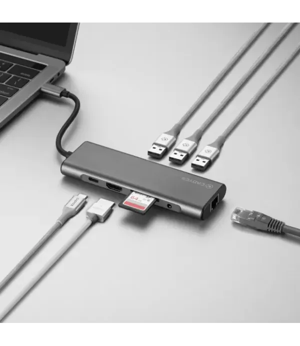 CADYCE USB C ENCHANCEDTRAVELDOCKINGSTATION CA-CXTDS