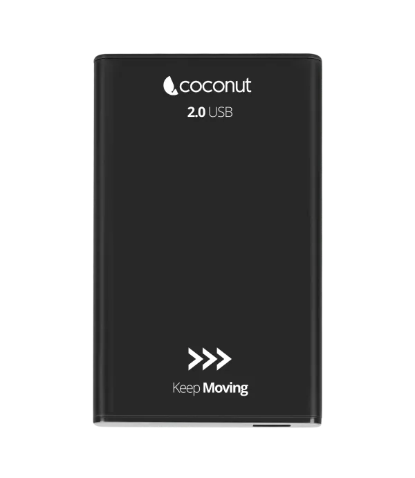 COCONUT 2.5" SATA CASING USB 2.0 METAL SC10