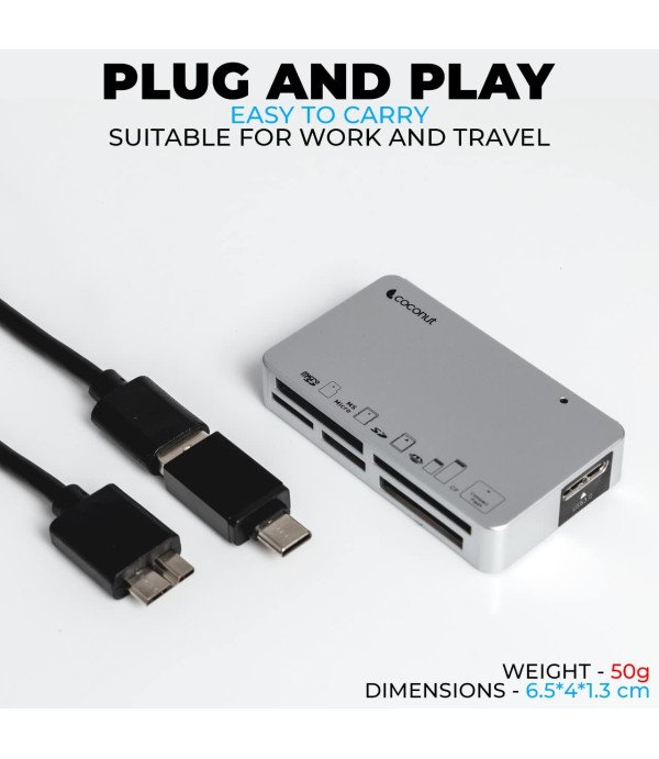 COCONUT CARD READER USB 3.1 CR11