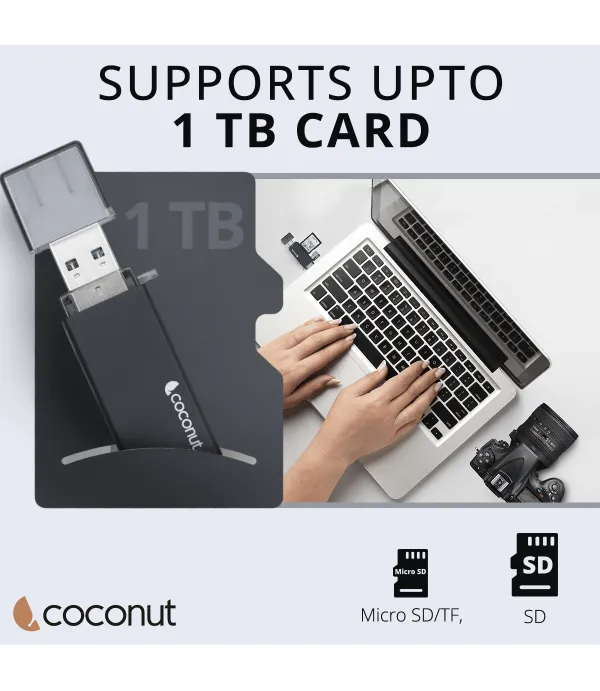 COCONUT CARD READER USB 3.1 CR12