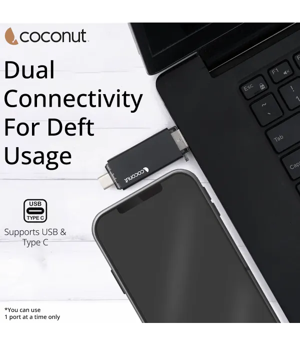 COCONUT CARD READER USB 3.1 CR12