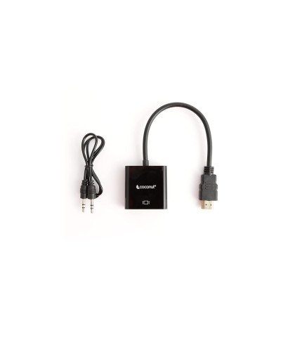 COCONUT HDMI TO VGA WITH AUDIO CABLE