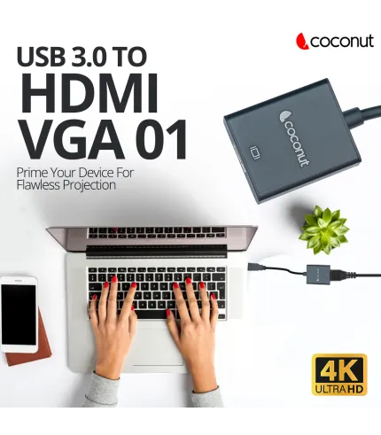 COCONUT USB 3.0 TO HDMI CABLE