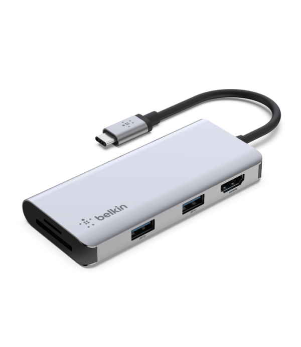 BELKIN 5IN1 USB C MULTIPORT HUB AVC007BTGY