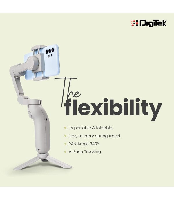 DIGITEK SMARTPHONE GIMBAL DGS007F AI