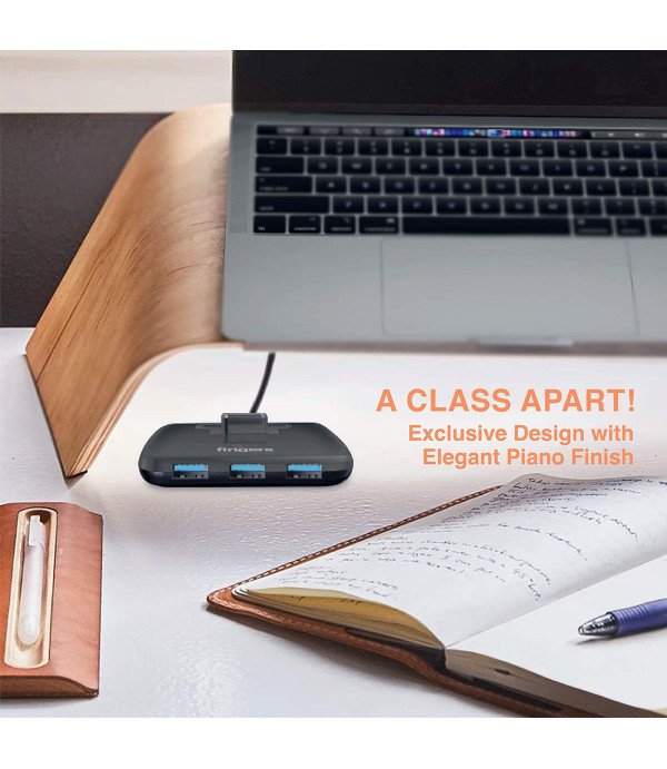 FINGERS HUB NEXTGEN TYPE-C TO 4 PORT USB 3.0
