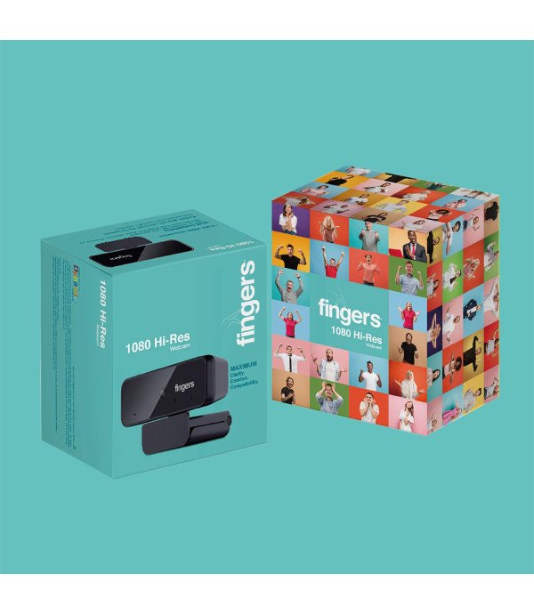 FINGERS WEB CAMERA 1080 HI-RES