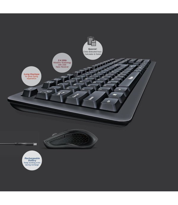 FINGERS WIRELESS DESKSET DUO RECHARGE COMBO