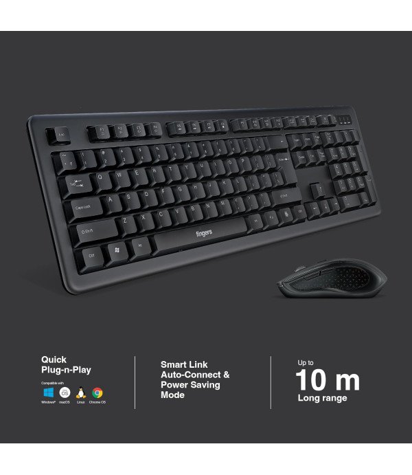 FINGERS WIRELESS DESKSET DUO RECHARGE COMBO