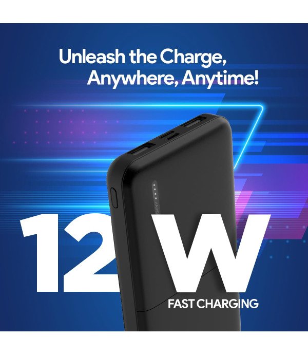 FLIX POWER BANK 10000MAH XPB-P10 BLK