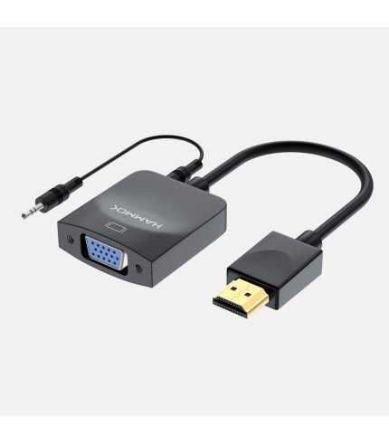 HAMMOK AUSTIN HDMI TO VGA WITH AUDIO 4K HD