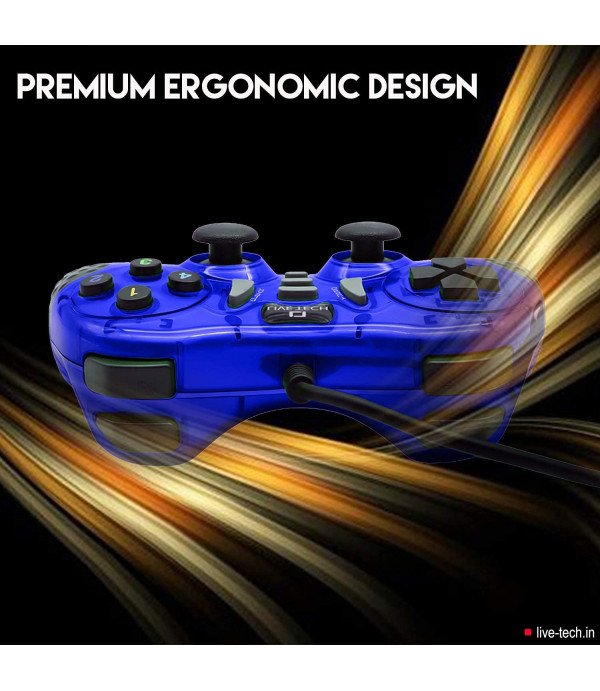 LIVE TECH USB WIRED RAGE BLUE