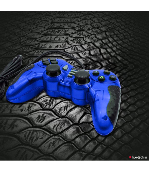 LIVE TECH USB WIRED RAGE BLUE