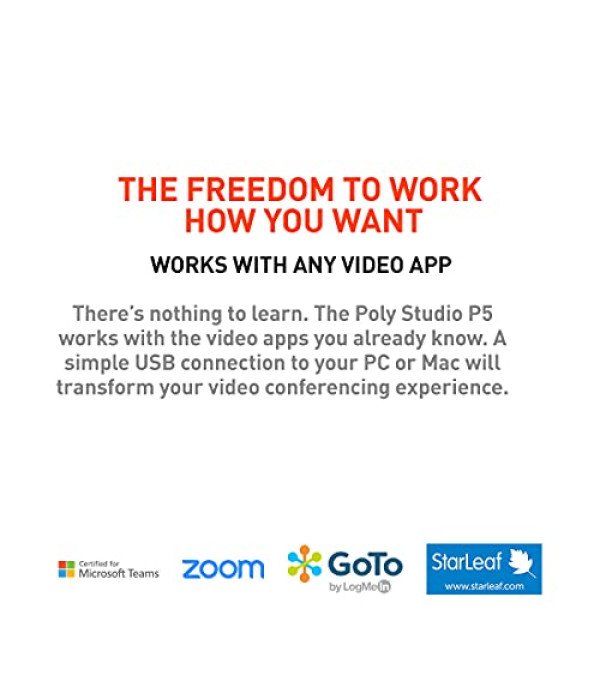 POLY STUDIO P5 (PART CODE-2200-87070-001)