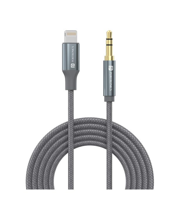 PORTRONICS IKONNEC ONE 2 IN 18 PIN TO AUX & 8 PIN CONNECTOR POR 1270