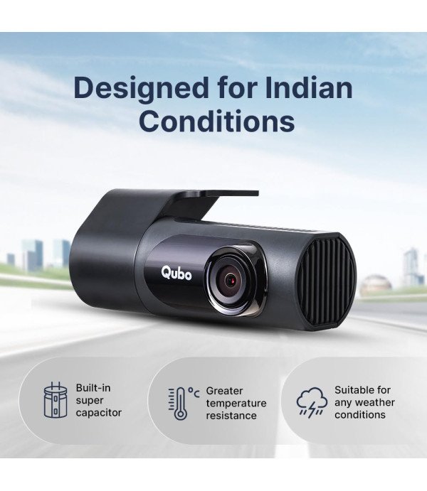 QUBO DASH CAMERA PRO WITH GPS HCABL001