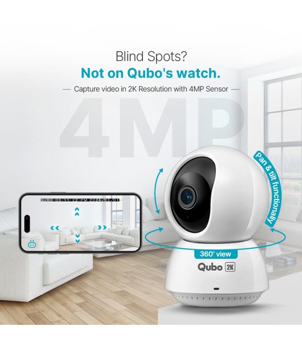 QUBO SMART CAMERA 360 ULTRA 2K