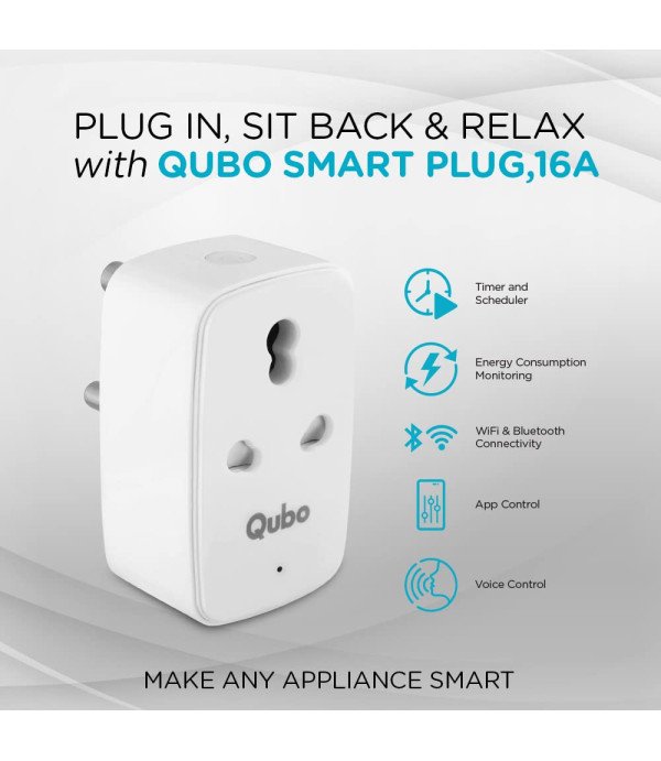 QUBO SMART PLUG -16A-WHITE