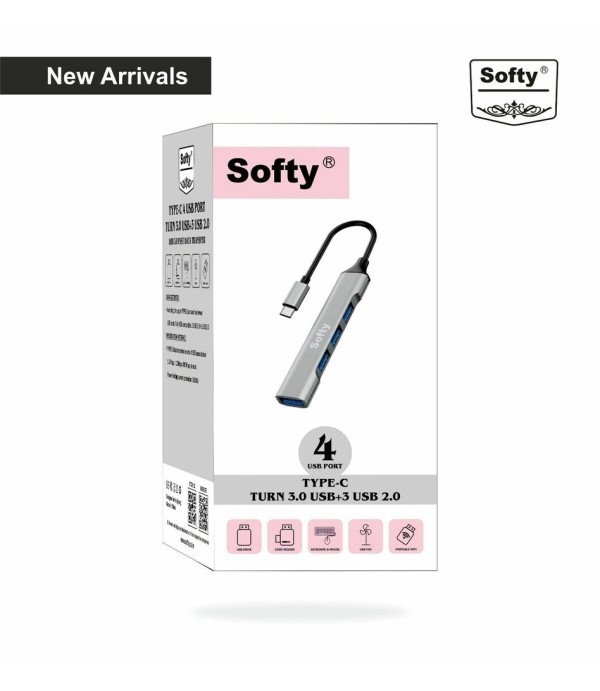 SOFTY TYPEC 11IN1 USB HUB STCR -1011