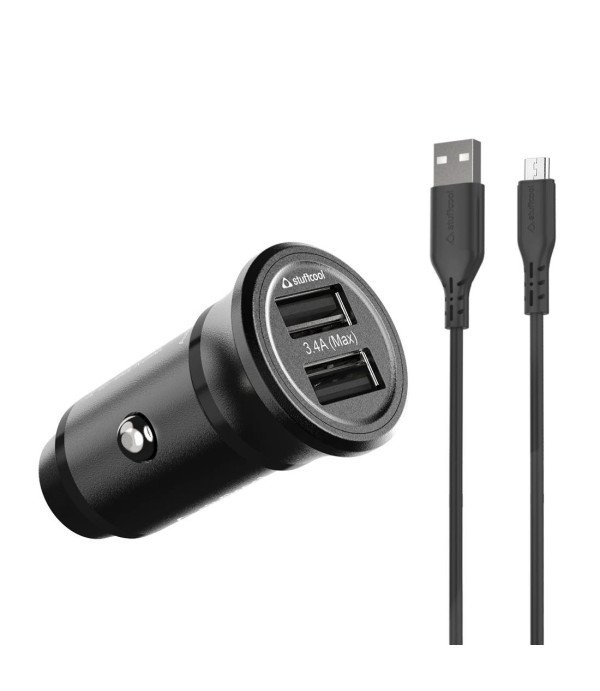 STUFFCOOL CAR CHARGER 2.4A - CKISO34C-BLK