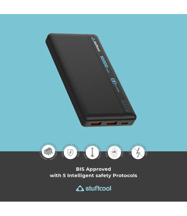 STUFFCOOL POWERBANK MAJOR 22.5W 10000MAH PBMAJOR10BLK