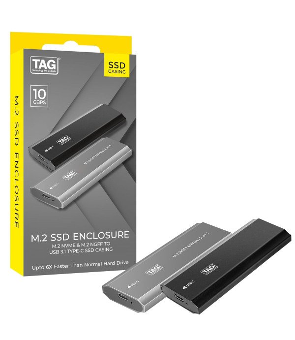 TAG M.2 SSD ENCLOSURE USB3.1