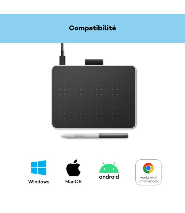 WACOM ONE PEN TABLET SMALL STANDARD CTC4110WLWOC