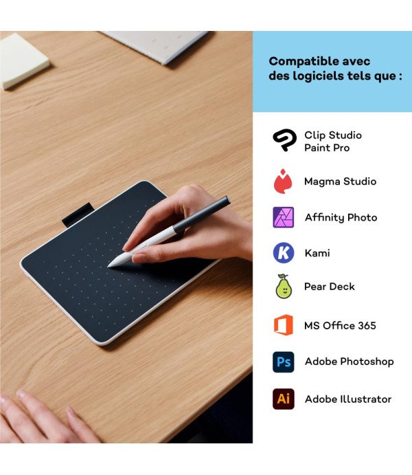 WACOM ONE PEN TABLET SMALL STANDARD CTC4110WLWOC