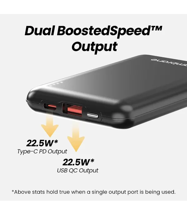 Ambrane Pocket Charge 10000mah Power Bank