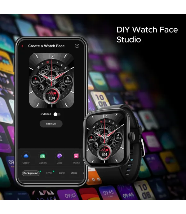 BOAT SMART WATCH WAVE LEAP CALL ACTIVE BLACK