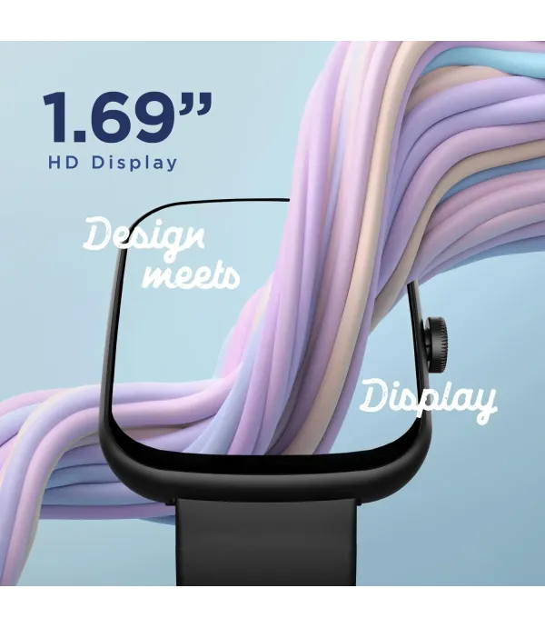 BOAT SMART WATCH WAVE LEAP CALL ACTIVE BLACK