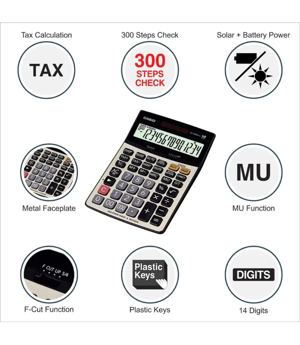 CASIO CALCULATOR DJ-240D PLUS