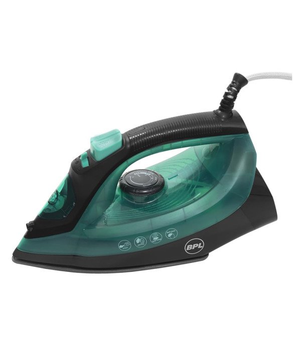 BPL STEAM IRON GREEN & BLACK BSIG20112