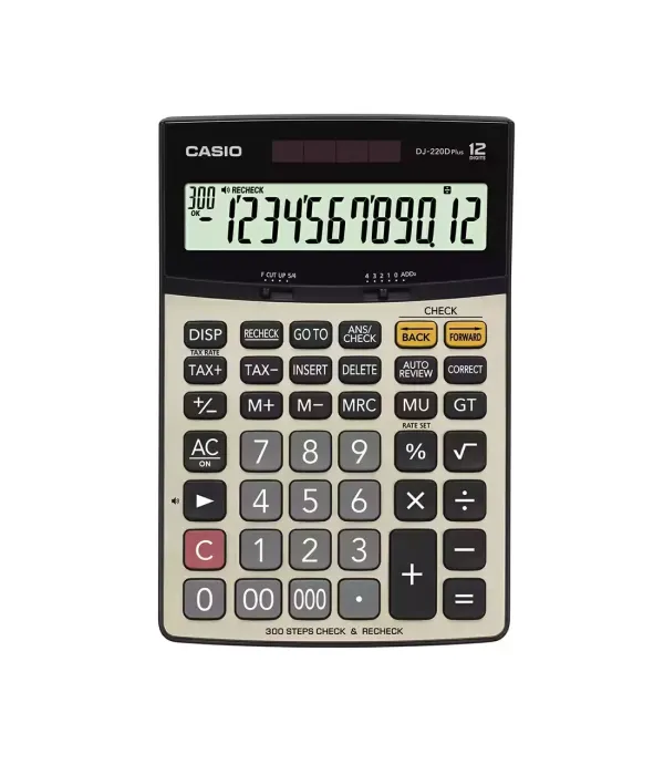 CASIO CALCULATOR DJ -220D PLUS