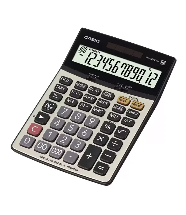 CASIO CALCULATOR DJ -220D PLUS