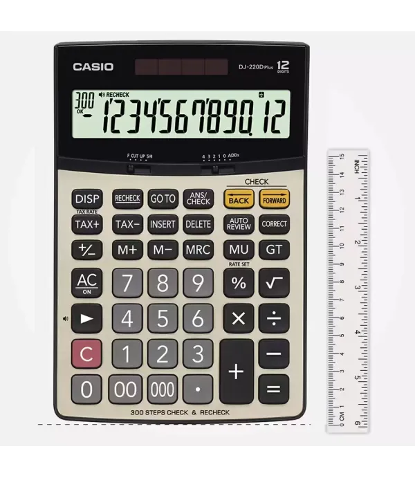 CASIO CALCULATOR DJ -220D PLUS