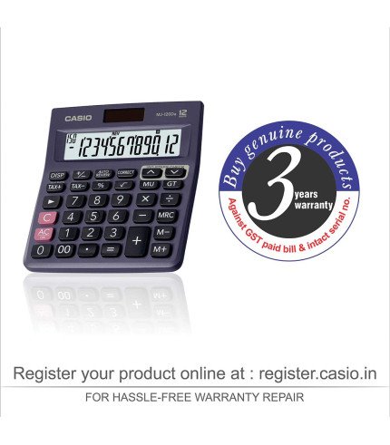 CASIO CALCULATOR MJ 120Da