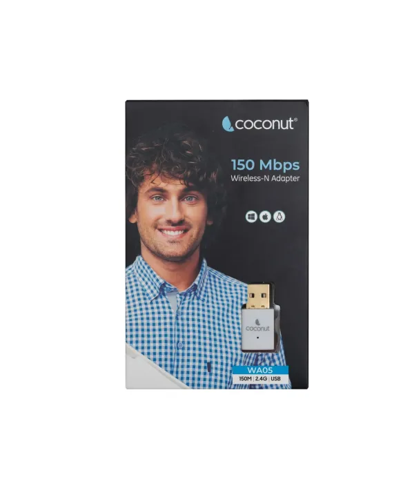 COCONUT 150MPS WIFI+ BLUETOOTH ADAPTER WA05