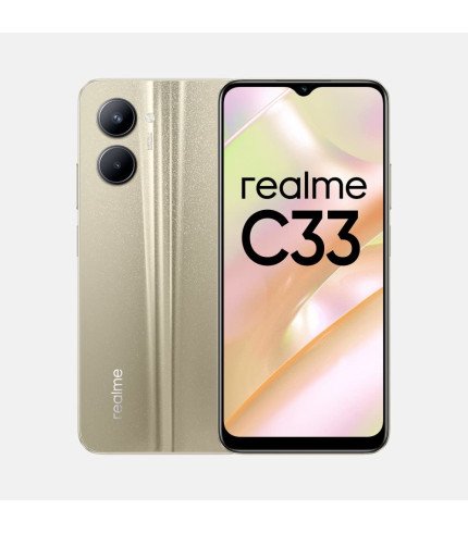 REALME MOBILE C33 SANDY GOLD (4GB+128GB)