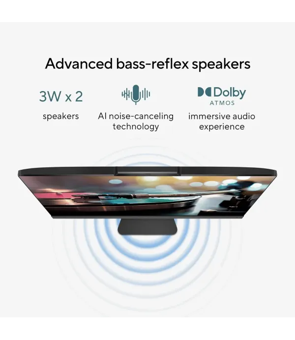 ASUS AIO DESKTOP M3402WFA-KBA015WS (R5-7520U/8GB/512GB/24/WIN11) BLK