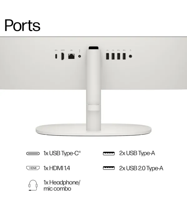 HP AIO DESKTOP 22-DG0786IN (I3-N300/8GB/512GB/22 LED/WIN11+MS)