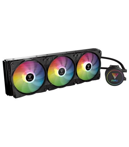 GAMDIAS AURA GL 360 RGB LIQUID COOLER(BLACK)