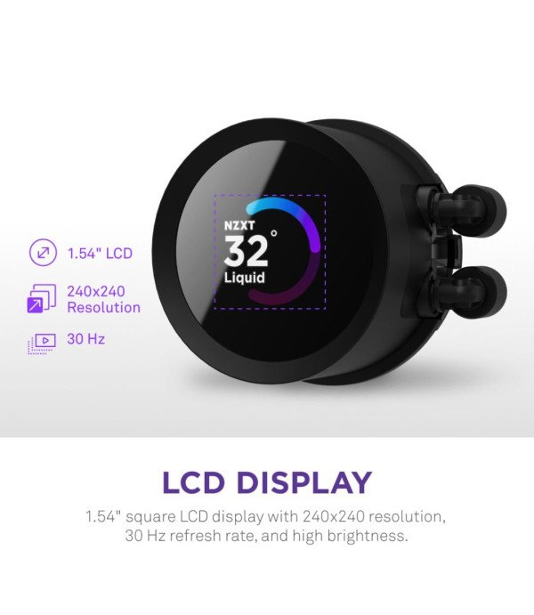 NZXT COOLER KRAKEN 280 RGB 280MM BLACK