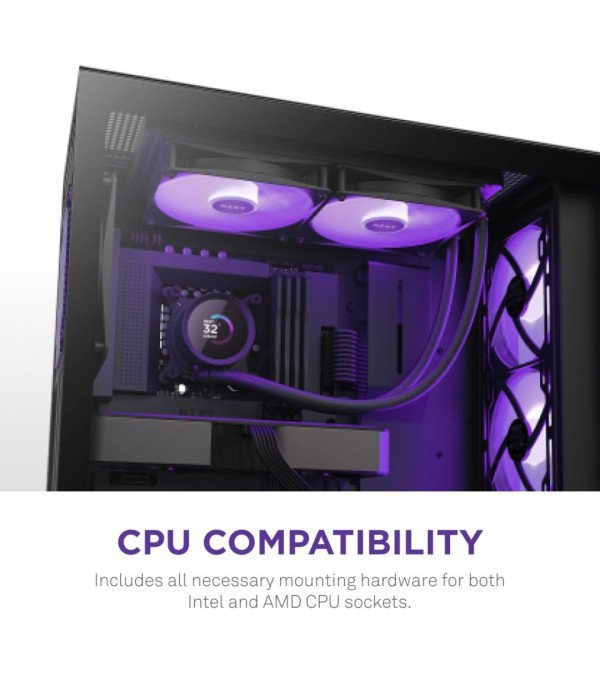 NZXT COOLER KRAKEN 280 RGB 280MM BLACK