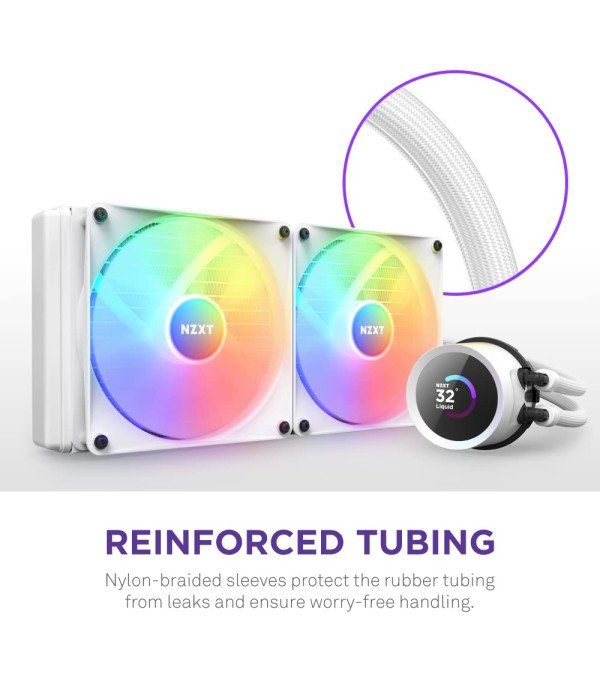 NZXT COOLER KRAKEN 280 RGB 280MM WHITE